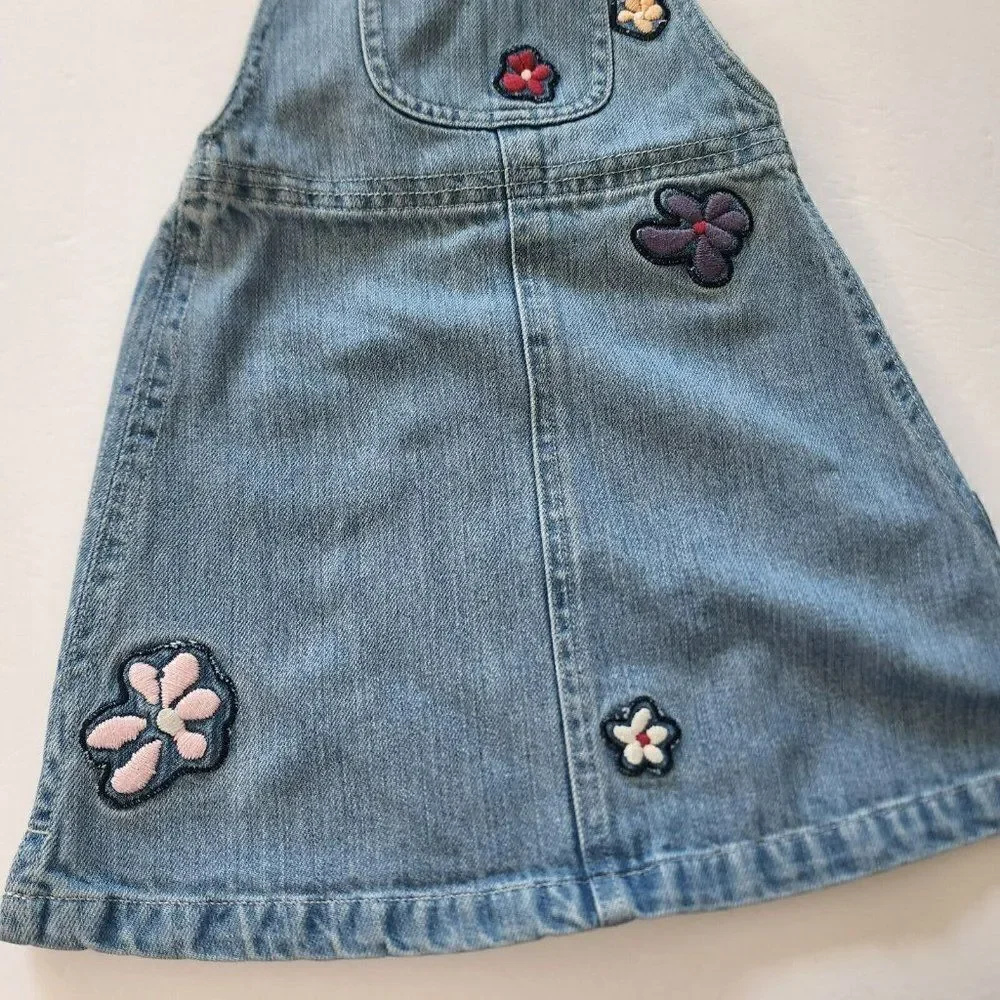 GAP Girls 18 - 24 Mths Denim Overalls‎